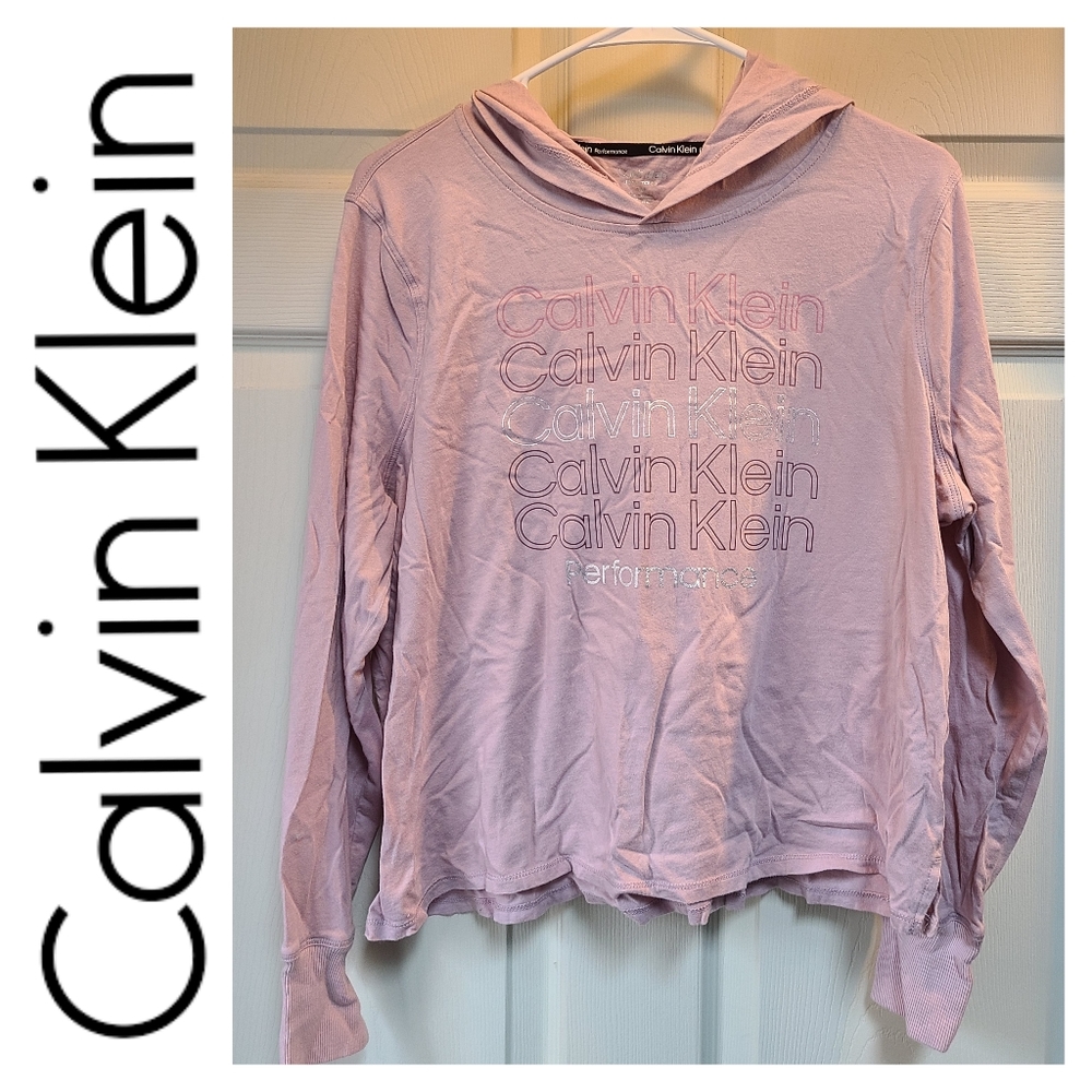 Calvin Klein performance hooded T-shirt
